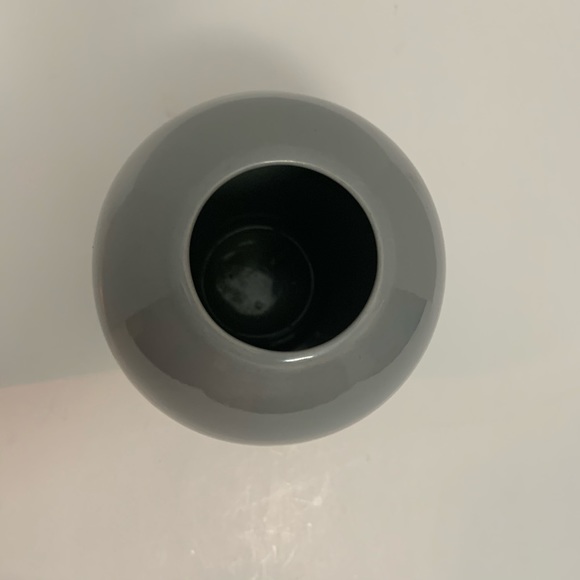 Vintage CDP Natural White Clay Gray Modern Vase - Picture 5 of 10